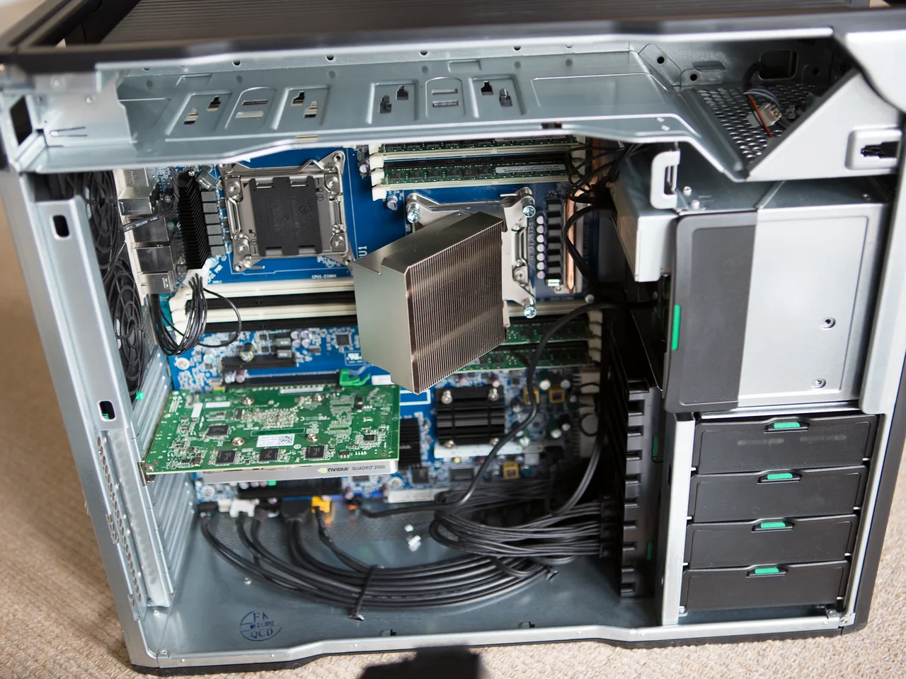 HP workstation components